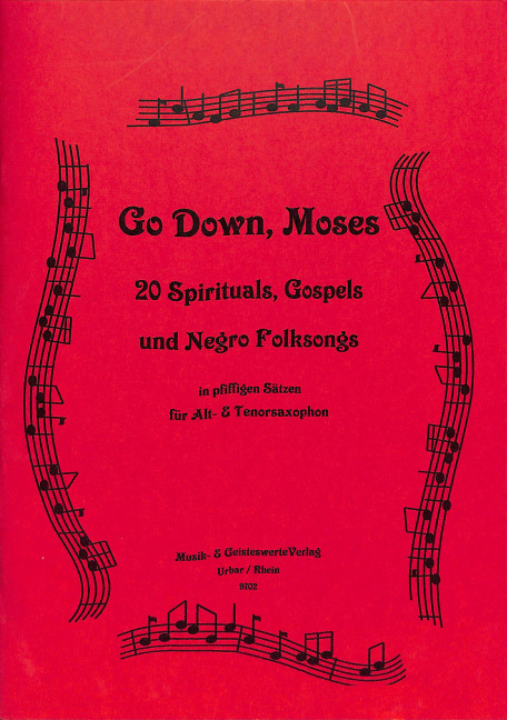 Go down Moses 20 Spirituals,
