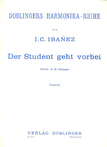 Der Student geht vorbei für