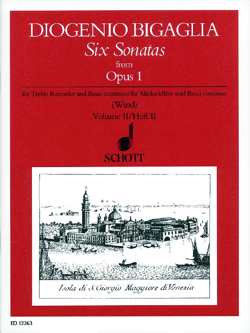 6 Sonatas from op.1 vol.2 (op.1,10 op.1,11 und op.1,12)