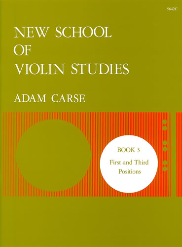 NEW SCHOOL OF VIOLIN STUDIES VOL.3