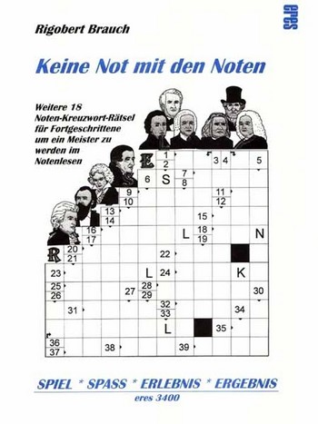 Keine Not mit den Noten - Weitere 18 Noten-Kreuzwort-Rätsel