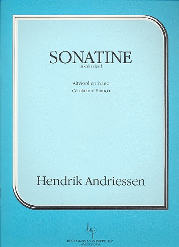 Sonatine in een deel for viola