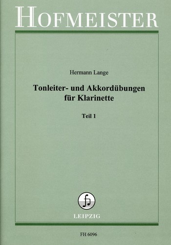 Tonleiter- und Akkordübungen Band 1