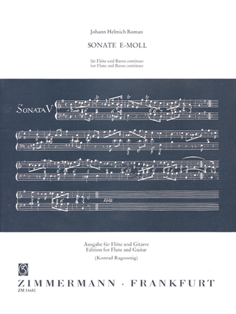 Sonate e-Moll für Flöte und Bc