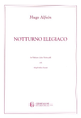 Notturno Elegiaco op.5 für Horn in f