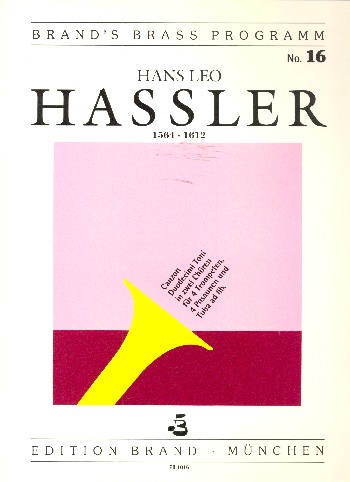 Canzon duodecimi toni in 2 Chören