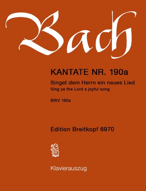 Singet dem Herrn ein neues Lied