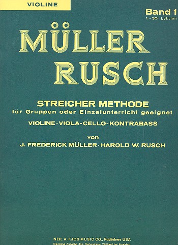 Streicher-Methode Band 1 Violine