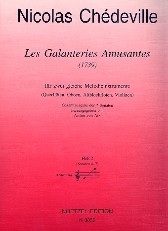 Les galanteries amusantes Band 2 (Nr.4-7)