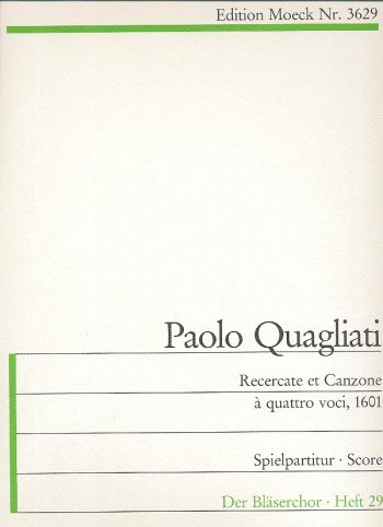 Recercate et canzone a 4 voci