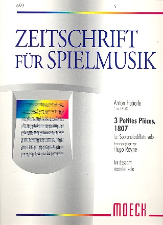 3 Petites Pièces, 1807