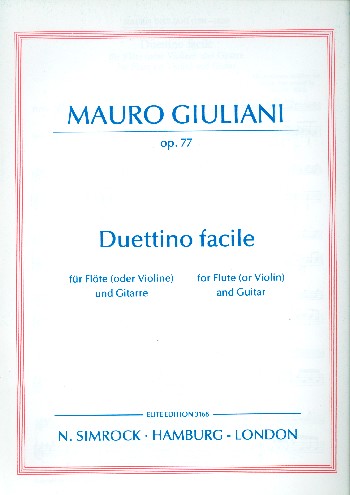 Duettino facile op.77