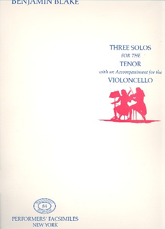 3 Solos for the tenor (violin or