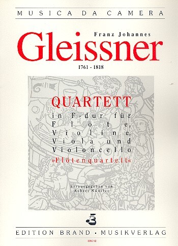 Quartett F-Dur für Flöte