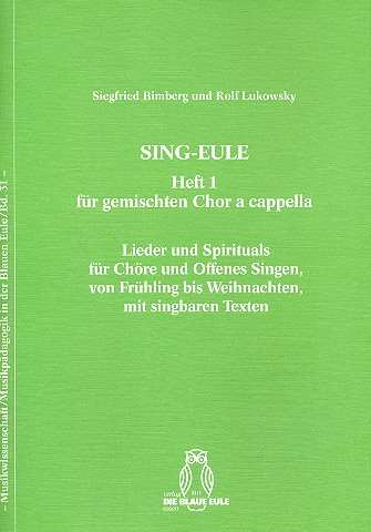 Sing-Eule Band 1 Lieder und Spirituals