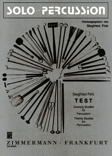 TEST 20 STUDIEN FUER PERCUSSION