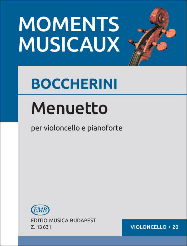 Menuett für Violoncello und Klavier