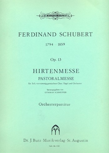Hirtenmesse op.13