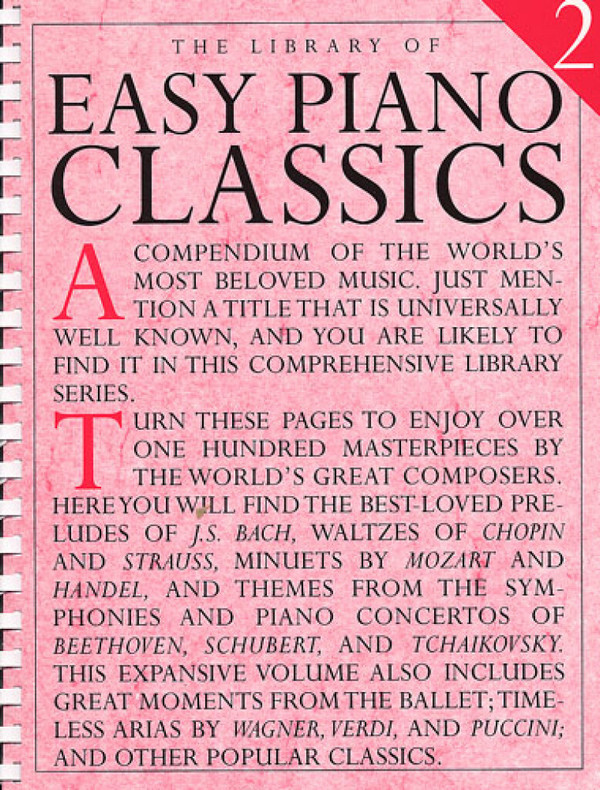 The Library of easy Piano Classics vol.2
