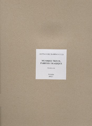 Musique triste parfois tragique