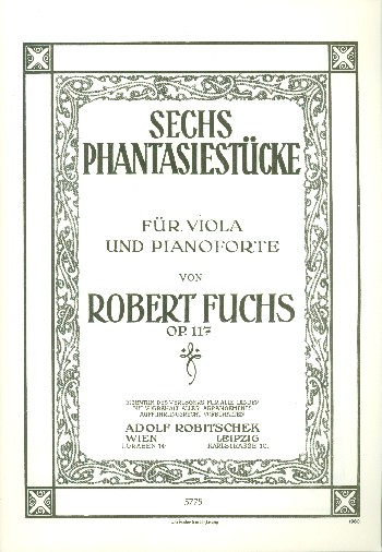 6 Fantasiestücke op.117