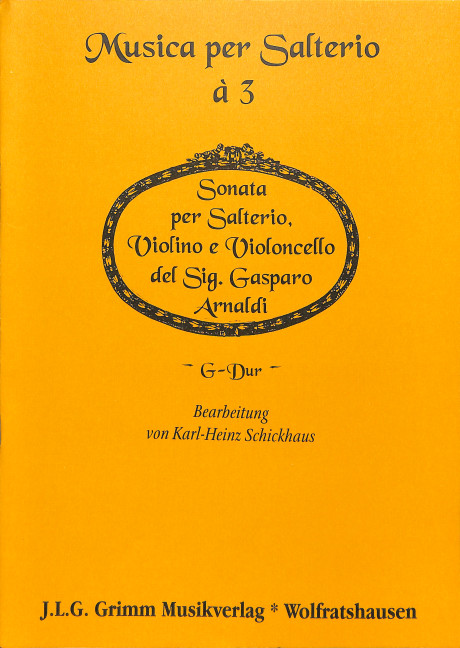 Sonata G-Dur per salterio,