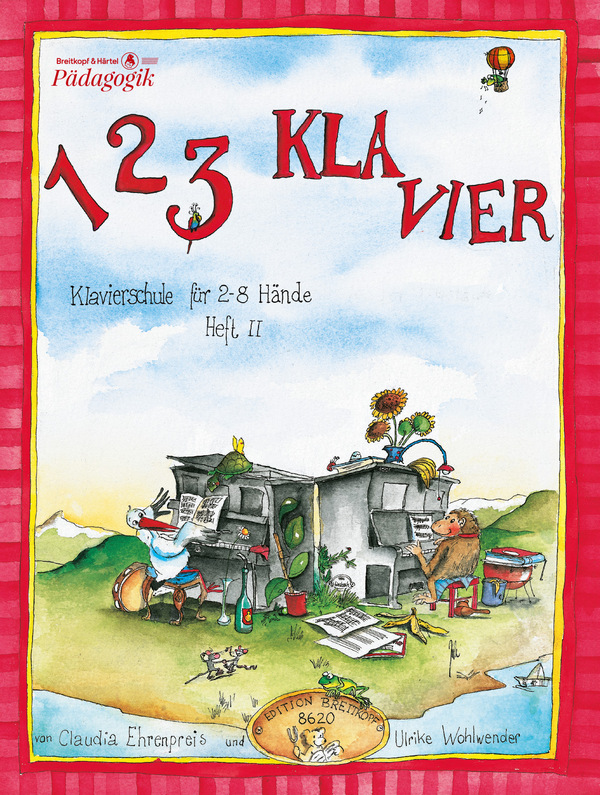 1 2 3 Klavier Band 2 - Klavierschule