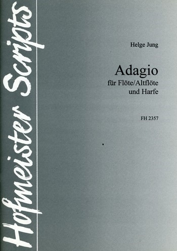 Adagio für Flöte (Altflöte) und Harfe