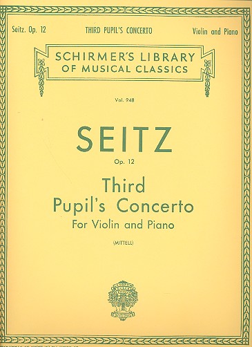 Student's Concerto no.3 in g minor op.12
