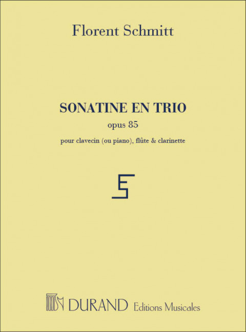 Sonatine en trio op.85 pour