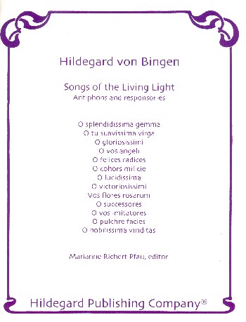 Songs of the living Light Antiphons and responsories