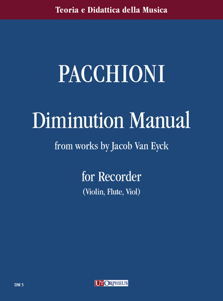 Diminution Manuale from works by Jacob van Eyck