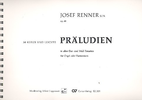 30 kurze und leichte Präludien op.48