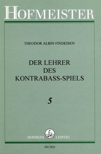 Der Lehrer des Kontrabaß-Spiels