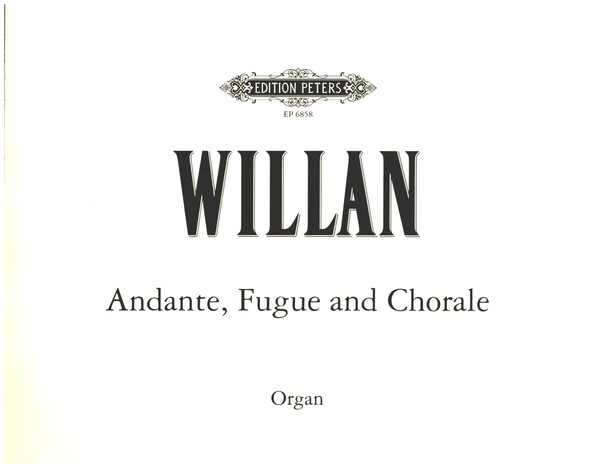Andante, fugue and choral