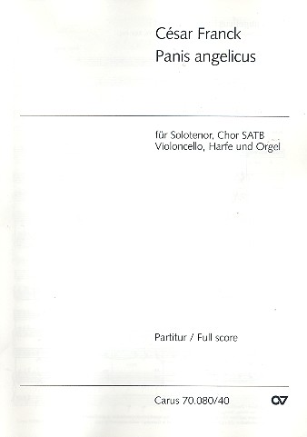 Panis angelicus für Tenor,gem Chor,