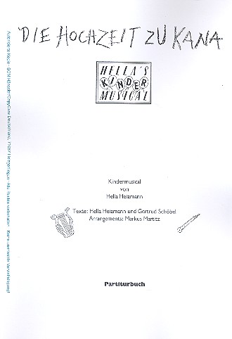 Hochzeit zu Kana Partiturbuch