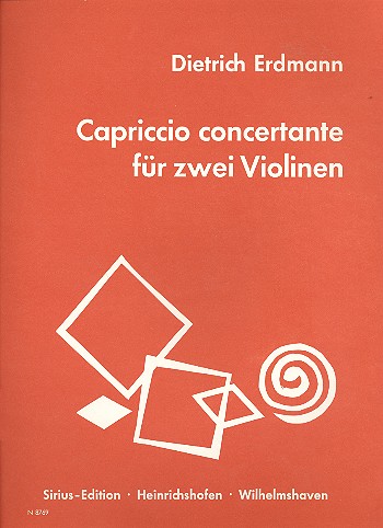 Capriccio concertante für 2 Violinen
