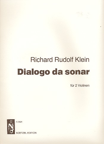Dialogo da sonar für 2 Violinen