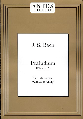 Präludium BWV999 