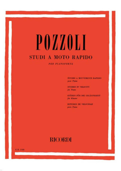 Studi a Moto rapido per pianoforte