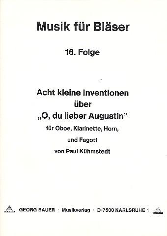 8 kleine Inventionen über O du