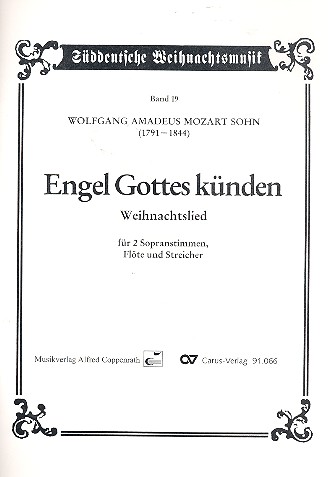 Engel Gottes künden Weihnachtslied
