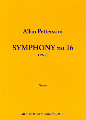 Sinfonie Nr.16 für Orchester