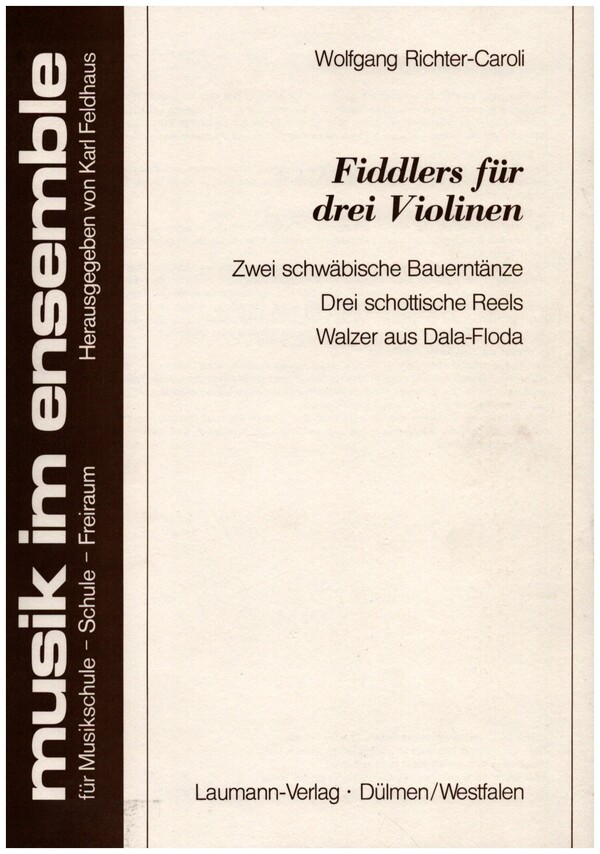 Fiddlers für 3 Violinen