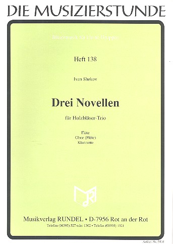 3 Novellen für Flöte, Oboe (Flöte)