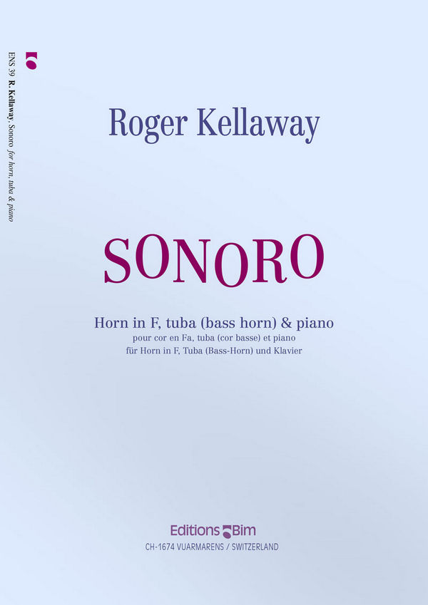 Sonoro for horn in F, Tuba
