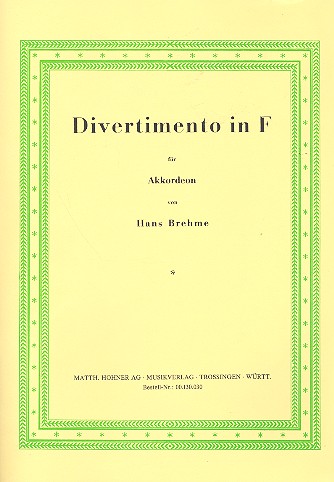 Divertimento in F