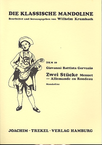 Zwei Stücke (Menuet, Allemande en Rondeau ) 