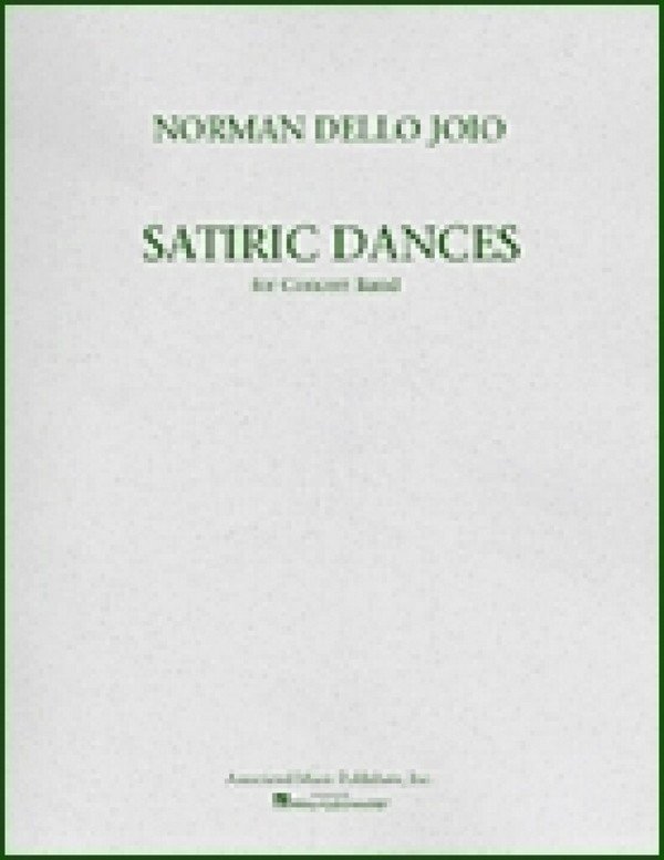 SATIRIC DANCES FOR A COMEDY BY